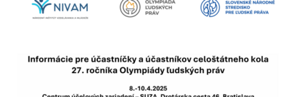 Postup do celoslovenského kola OĽP