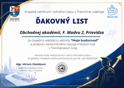 Ďakovný list