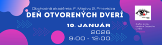 Deň otvorených dverí 10.01.2026