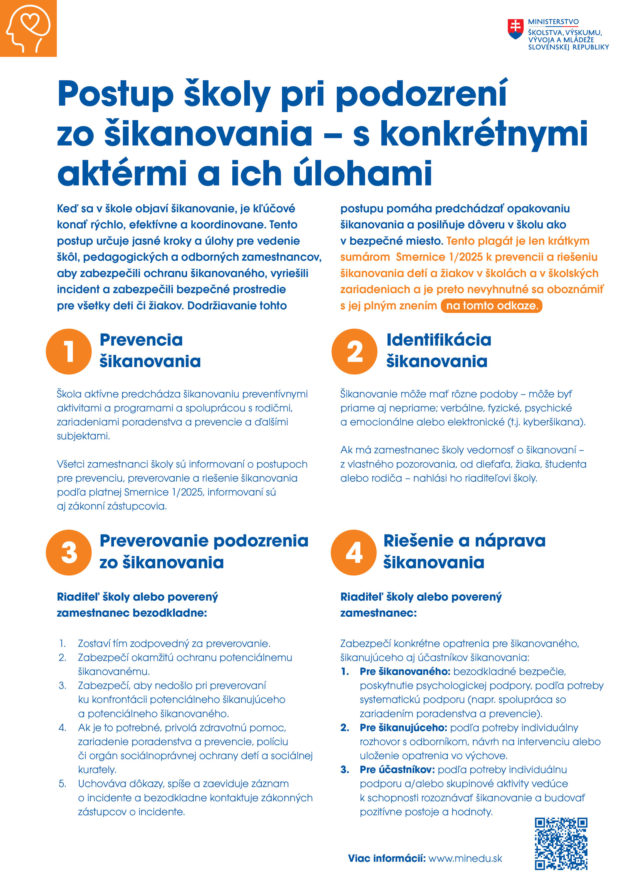 školský poriadok - postupy školy oa prievidza